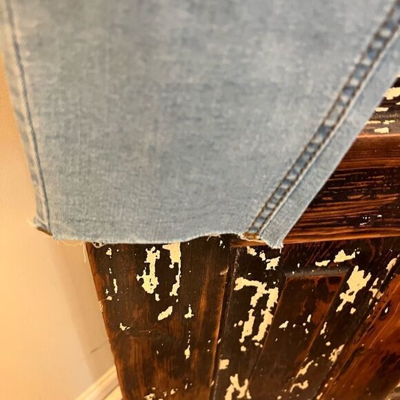 Women’s NWT Mellow Denim Los Angeles size 18 raw hem high rise skinny jeans. - Picture 9 of 11